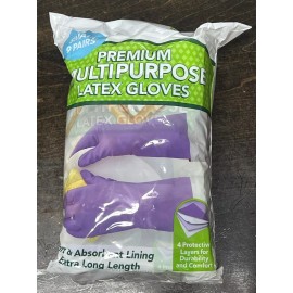 Clean Ones Premium Dishwashing Multipurpose Gloves Non Slip Grip 9 Pairs Small