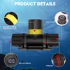 NAKCNM 3000LM IPX8 Waterproof Diving Flashlight Magnetic Rotary Switch