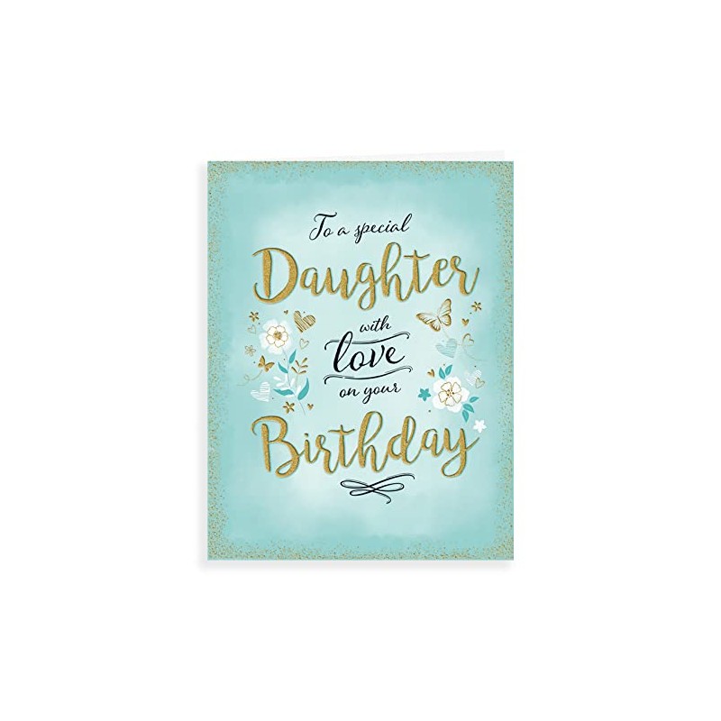 Piccadilly Greetings Piccadilly Greetings Modern Birthday Card Daughter - 8
