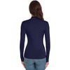 Womens Long Sleeve Mock Turtleneck Tops Lightweight Base Layer Shirts