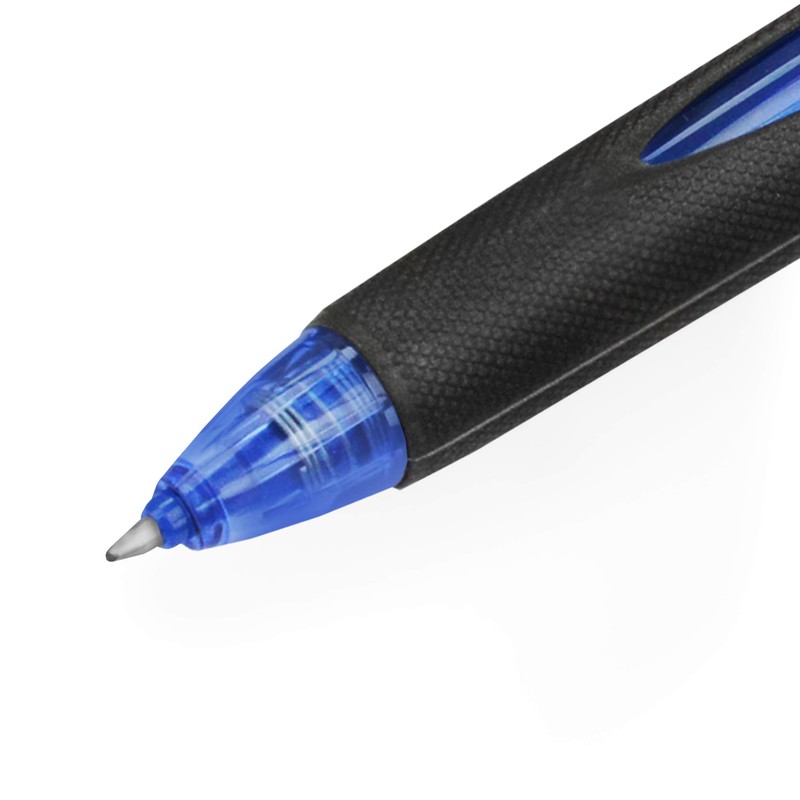 Uni-Ball SN-220SF Power Tank Retractable Ballpoint Pen 1mm Blue Ink
