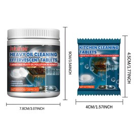 Tabletas Efervescentes 3d Kitchen Cleaning