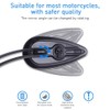 8mm/10mm Motorcycle Skull Rearview Mirrors For Harley Touring Road King