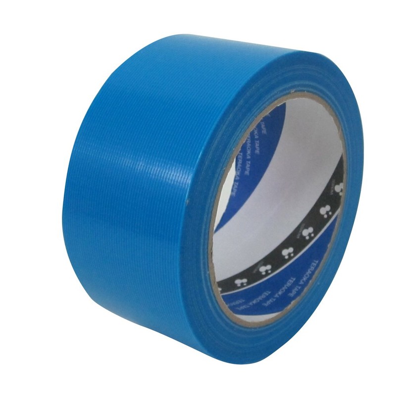 寺岡製作所 TERAOKA NO.4140 Pカットテープ 建築・塗装養生テープ 青 50ミリX25M