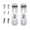2Pcs Dishwasher Mounting Brackets with Screws Home Appliance Accessories Assembly