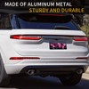 Pink Butterfly License Plate Decorative Metal Car Plate