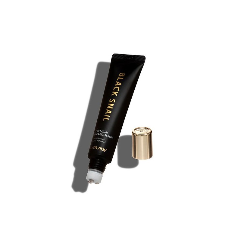 Farm Stay 팜스테이 블랙 스네일 프리미엄 롤링 아이세럼 25ml Farm