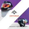 Orthrus Modular LED Full Face Motorcycle Helmet - DOT Approved