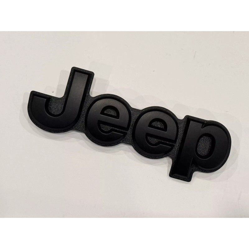 Mopar 2014-2022 Jeep Grand Cherokee Black Replacement Nameplate Emblem Set