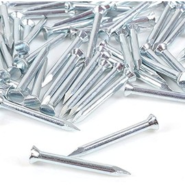 Merriway BH03129 (40 Pcs) Hardened Masonry Nail, 3.0 x 40mm (1/8 inch x 1.1/2 inch) - Pack of 40 Pieces