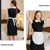 Maid Apron, White Apron White Waist for Cosplay, Theme Parties