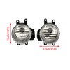 labwork Fog Lights Left and Right Side Assembly Replacement for