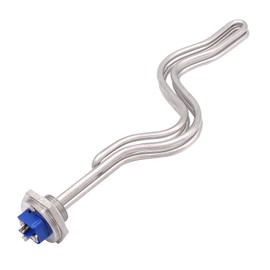 DERNORD 240V 5500W Ripple Water Heater Element Screw-In Lime Life - Ultra Low Watt Density