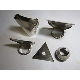 Replacement for 5 Piece Accessories Nozzle Set Attachments for Hot Air Gun Blower