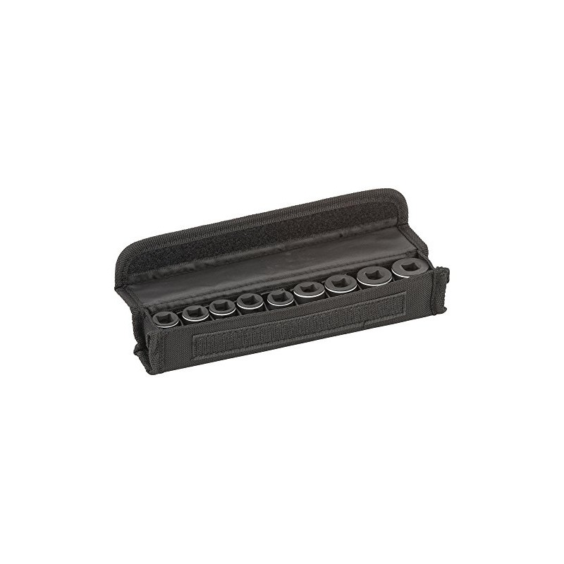 Bosch 2608551098 30 mm 3/8-Inch 7/8/10/12/13/15/16/17/19 Socket Wrench (9-Piece)