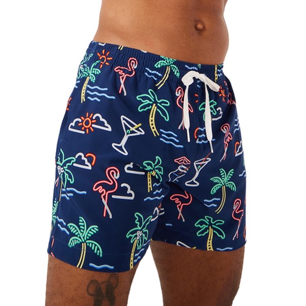 Chubbies Men’s Swim Trunks, Stretch Swimming Board Shorts, 5.5” Inseam,
