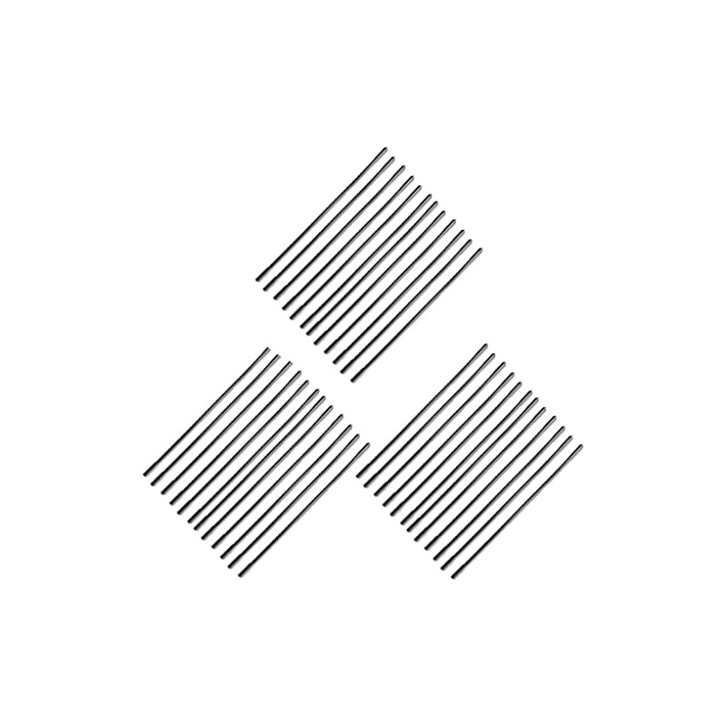 FOXBC 5 Inch Plain End Scroll Saw Blade Set, 36