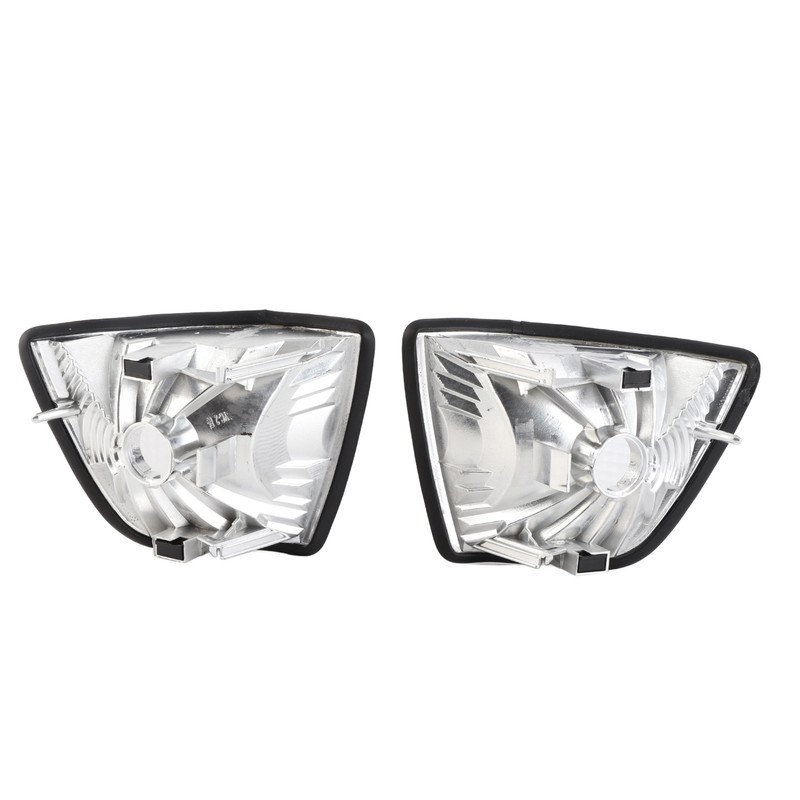 Left Right Turn Signal Light With White Lens Replacement for