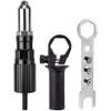 Yakamoz Rivet Gun Adatper Riveter Drill Converter Attachment Electric Power
