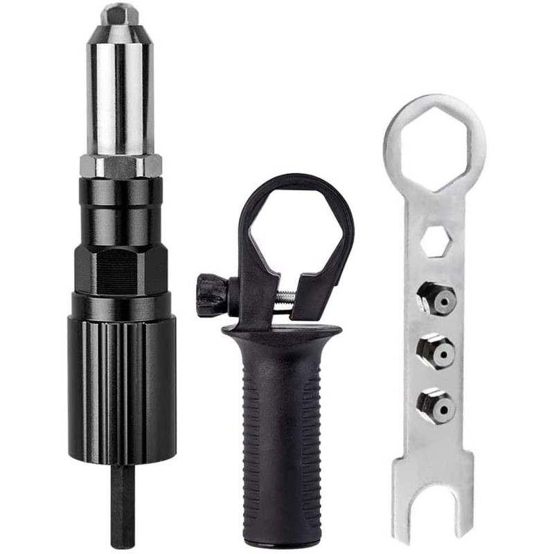 Yakamoz Rivet Gun Adatper Riveter Drill Converter Attachment Electric Power