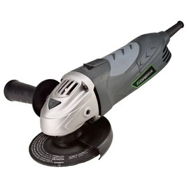 Genesis GAG645 6 Amp 4 1/2" Angle Grinder with Soft Grip Barrel, 2-Position Assist Handle, Lock-On Switch, Grinding Wheel, and Auxiliary Handle