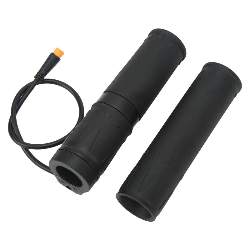 Electric Throttle Grip Rubber Split Half Rotation with Joint Throttle