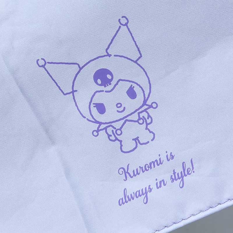 Sanrio 833991 Kuromi Folding Umbrella for Rain or Shine