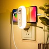 Night Lights Plug Into Wall LED Wall Bedside Lamp with