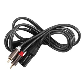 CORHAD RCA to XLR Male Cable Dual RCA to Dual XLR Audio Converter for Live Sound and Recording
