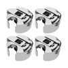 ECSiNG 4PCS Stainless Steel Bobbin Case 22.5x13mm Compatible with Juki