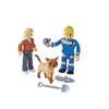 Simba Fireman Sam Figures Twin Pack - 2 Movable Collectible
