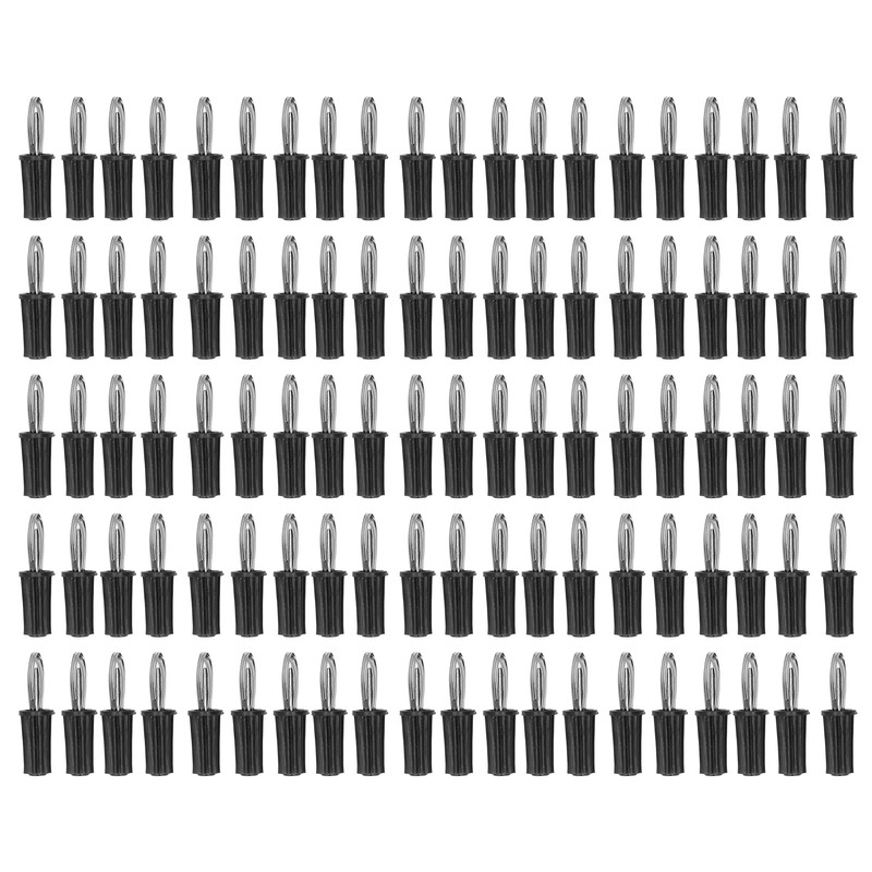 100Pcs Banana Socket 4mm ABS Nickel Plated Brass Material Good