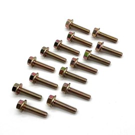 Region Offroad 4.0L 2.5L Valve Cover Bolts compatible with Jeep YJ TJ XJ MJ ZJ WJ (Yellow Zinc)