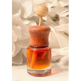 Car Air Freshener and Essential Oil Diffuser With Vent Clip, Handmade Long Lasting Scent, Eliminate Unwanted Odors, Organic & Vegan, 130 Fragrances (Pumpkin Caramel Swirl, Double Diffuser)