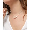 Secret & You Women's Pearl Pendant Necklace with Three Freshwater
