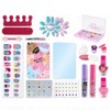 Kids Portable Cosmetics Box Children Realistic Washable Makeup Kit Girl