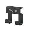 MOTTI Simple Design Desk Hook, Black, Multi-functional Hook, Load Capacity