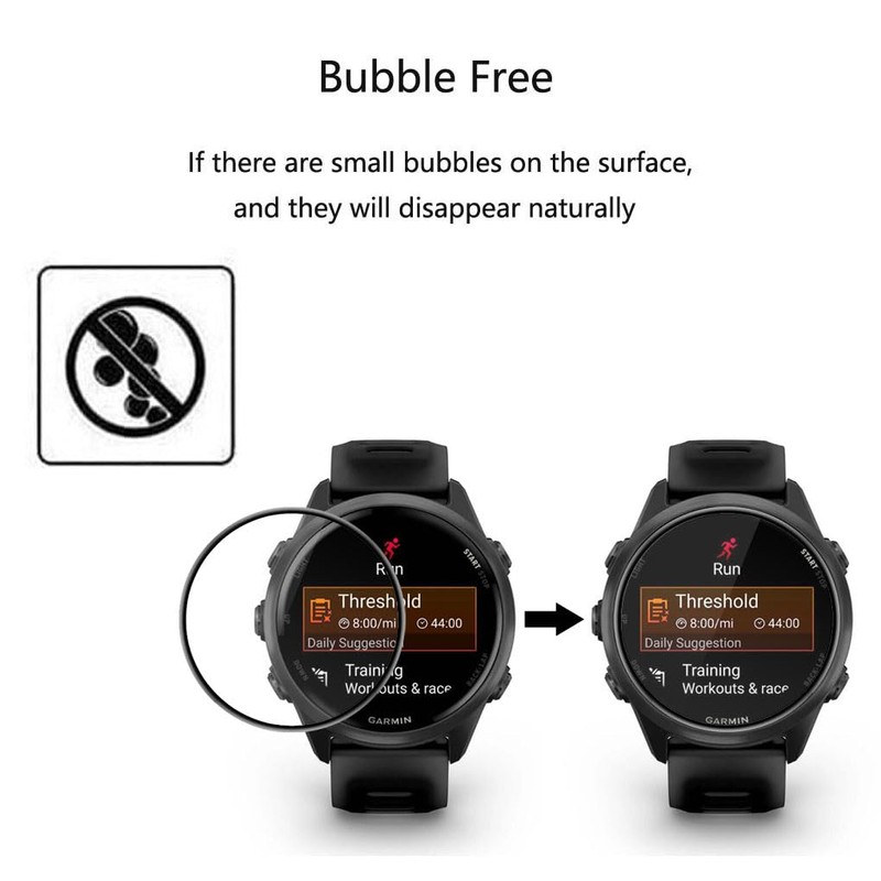 Futanwei [3 Pack] for Garmin Forerunner 570 47mm Screen Protector