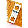 Petekoğlu 40 Pieces Pure Beeswax Candles - No-Drip, Smoke-Less, Tall,