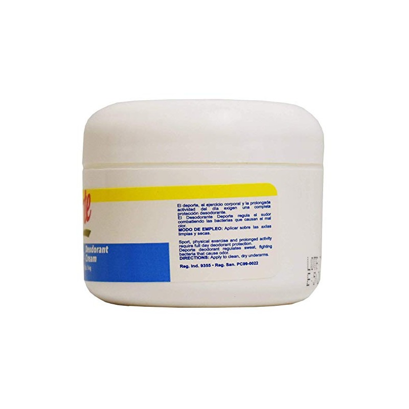 Deporte Deodorant Cream 2oz