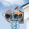GutterStuff Pro Gutter Guard - 4-Inch Half Round Foam Gutter