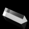 Amlong Crystal Optical Glass Triangular Prism for Teaching Light Spectrum