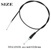 QYMOTO 50'' CT200U Throttle Cable OEM for Coleman CT200U-EX, Axis