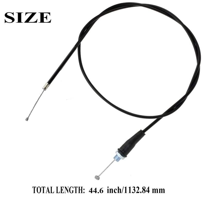 QYMOTO 50'' CT200U Throttle Cable OEM for Coleman CT200U-EX, Axis