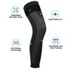 Yasdyri Full Leg Compression Sleeves with Adjustable Long Knee Support