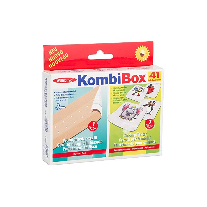 WUNDmed® Plaster Combination Box 41 Pieces