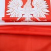 Poland with eagle Flag 2' x 3' for a pole