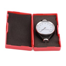 Shore Durometer Tester, Rubber Tyre Durometer, Shore Type A/O/D Rubber Tyres Durometer Hardness Tester Gauge 0-100 HA for Synthetic Rubber Polyester Leather Wax (Type A) (O Type)