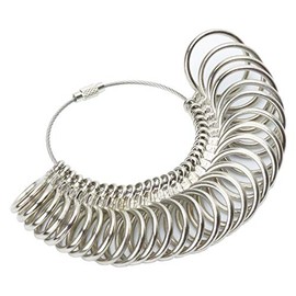 [KOYOKOMA] Japanese Standard Ring Gauge Ring Size No, Metal