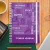 Fitness & Workout Journal/Planner Notebook -Includes Exercise Logs, Body Tracker